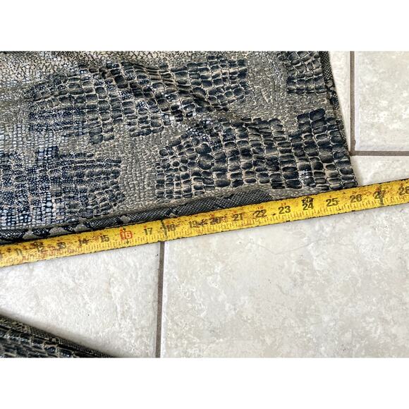 Live Collection Bijan Danialian Suit Set Mens 2XL Coat Pants Snake AOP Baggy NWT - Picture 11 of 16